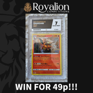 Win a Graded Pokemon Card - 2022 ACE 7 Charizard Pokemon GO! Holo