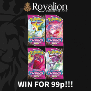 X4 Pokemon Booster Packs - Sword & Shield Fusion Strike - Art Set